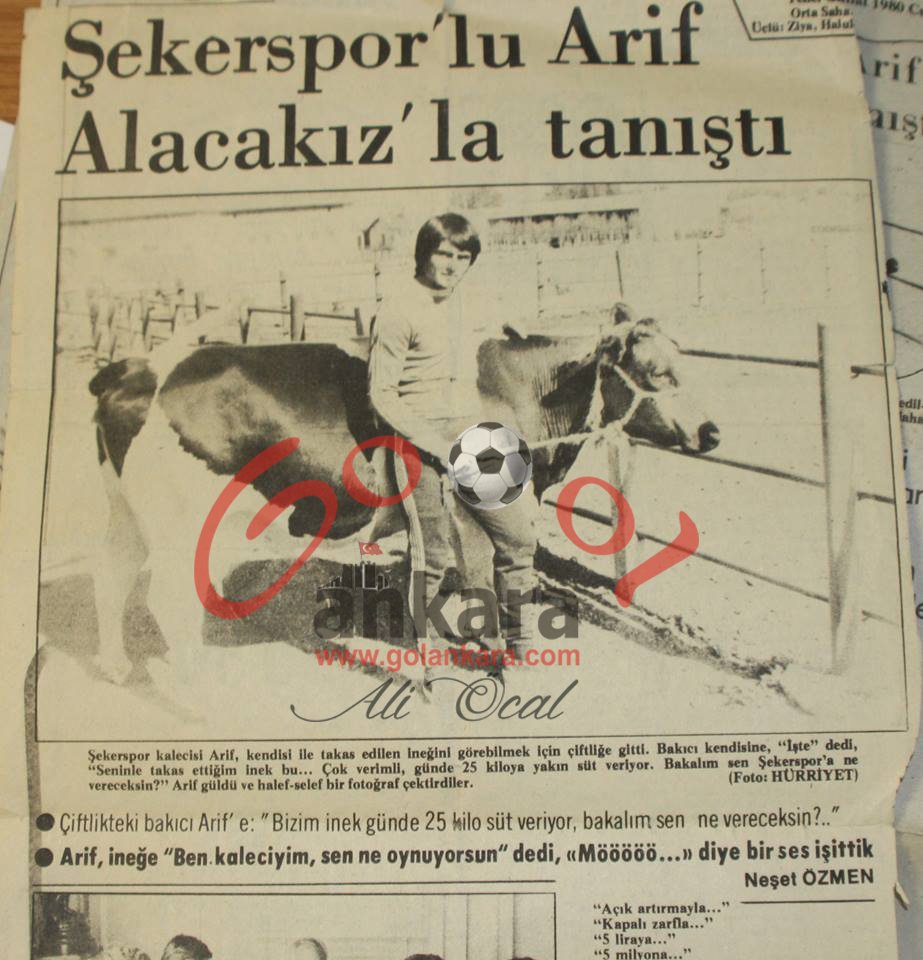 ANKARA VE TÜRK FUTBOLUNDAN BİR ARİF PEÇENEK GEÇTİ