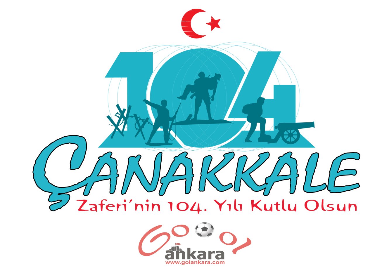 ÇANAKKALE ZAFERİMİZİN 104. YILDÖNÜMÜ KUTLU OLSUN