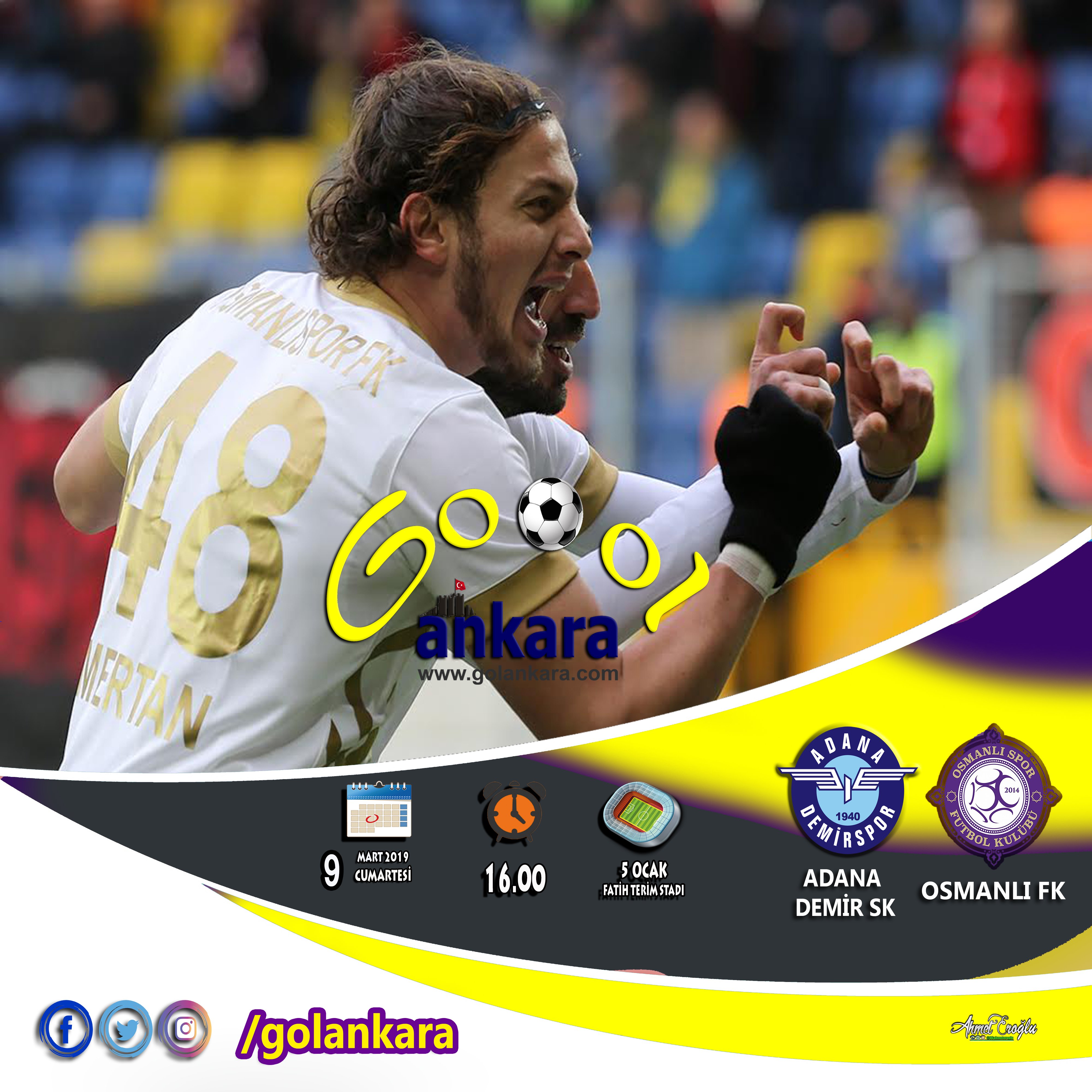 OSMANLI ADANA DEPLASMANINDA