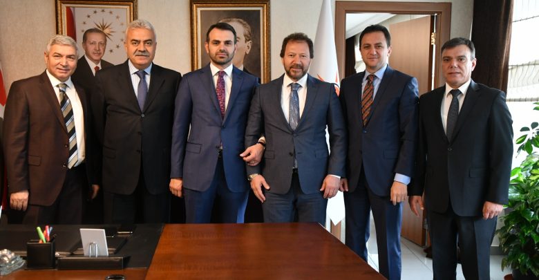 GRUP BAŞKANLARI ZİYARET EDİLDİ