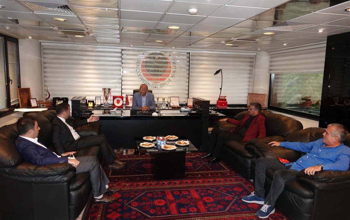 BAŞKAN CAVCAV’LA BULUŞTULAR