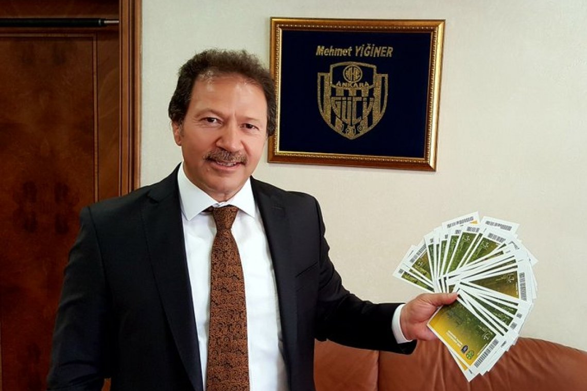 YİĞİNER’DEN DESTEK