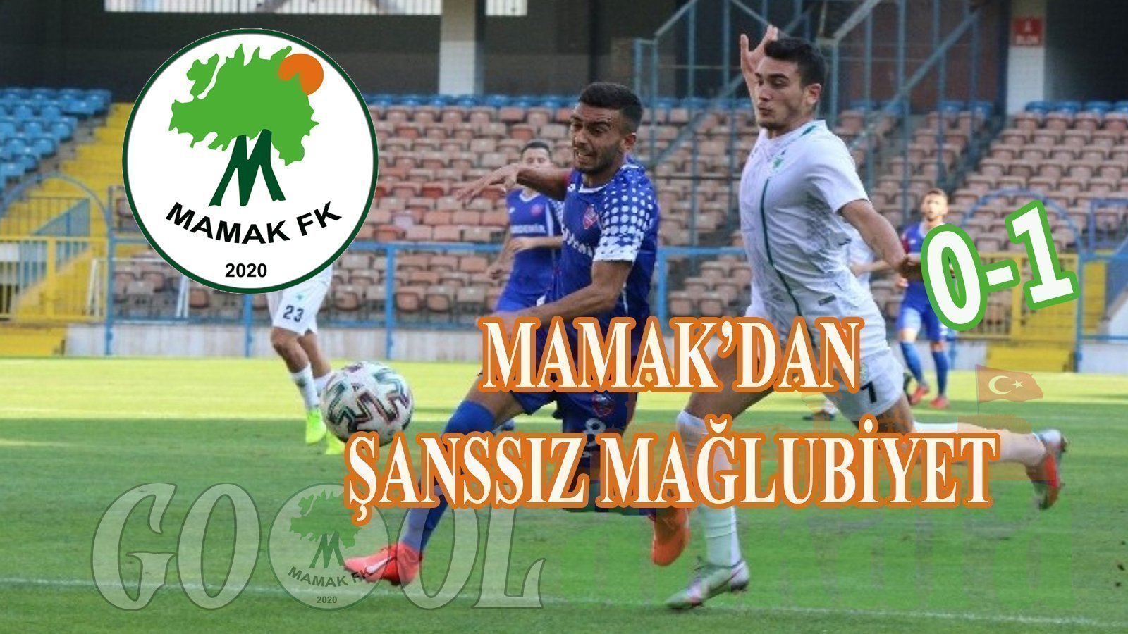 MAMAK ‘DAN ŞANSSIZ MAĞLUBİYET