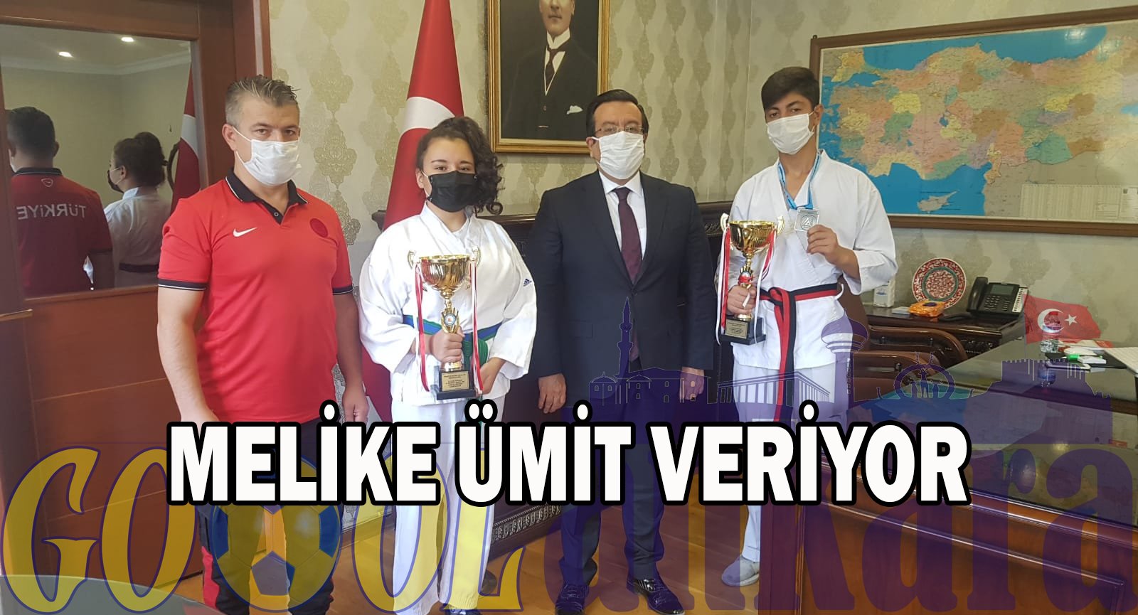 MELİKE ÜMİT VERİYOR