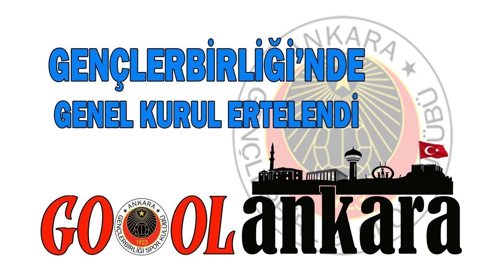 GENEL KURUL ERTELENDİ