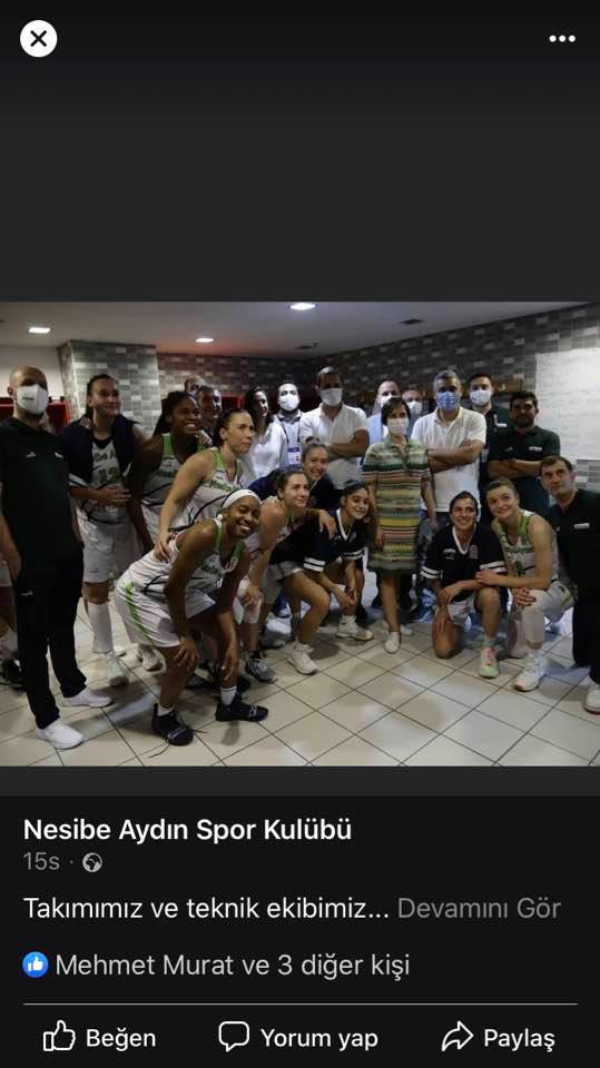 NESİBE AYDIN GALİBİYETLE BAŞLADI.