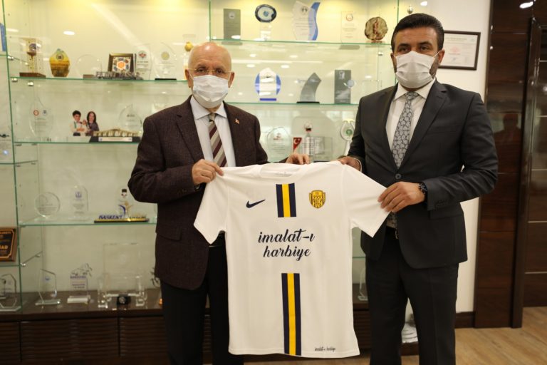 MKE ANKARAGÜCÜ’NDEN BAŞKAN YAŞAR’A ZİARET