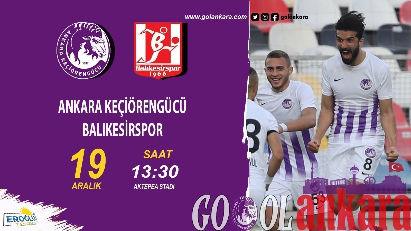 KEÇİÖRENGÜCÜ’NDE HEDEF MUTLAK GALİBİYET