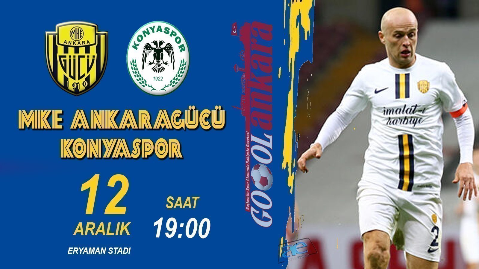 ANKARAGÜCÜ, SAHASINDA KONYASPOR’U AĞIRLIYOR