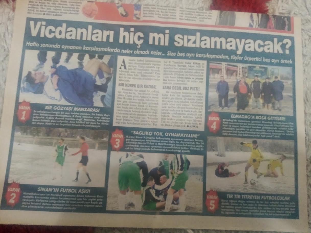 GERÇEKTEN AMATÖR FUTBOL KONUŞULUYOR MU ?