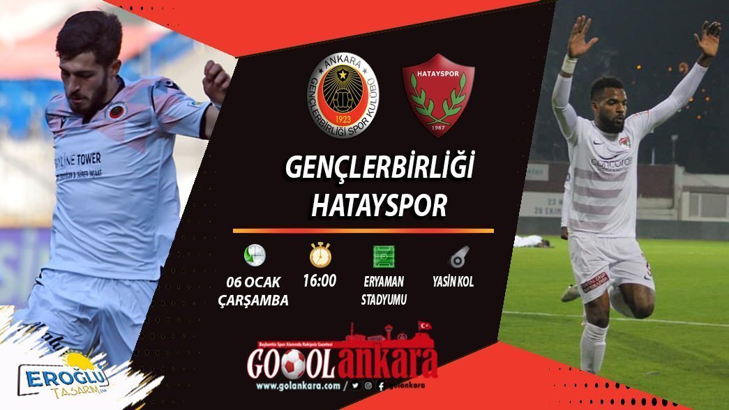 GENÇLERBİRLİĞİ, HATAYSPOR’U KONUK EDECEK