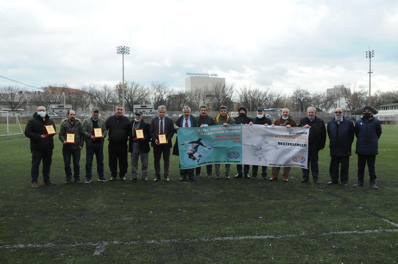 ANKARA SEMT KULÜPLERİ PLATFORMU’NDAN VEFA