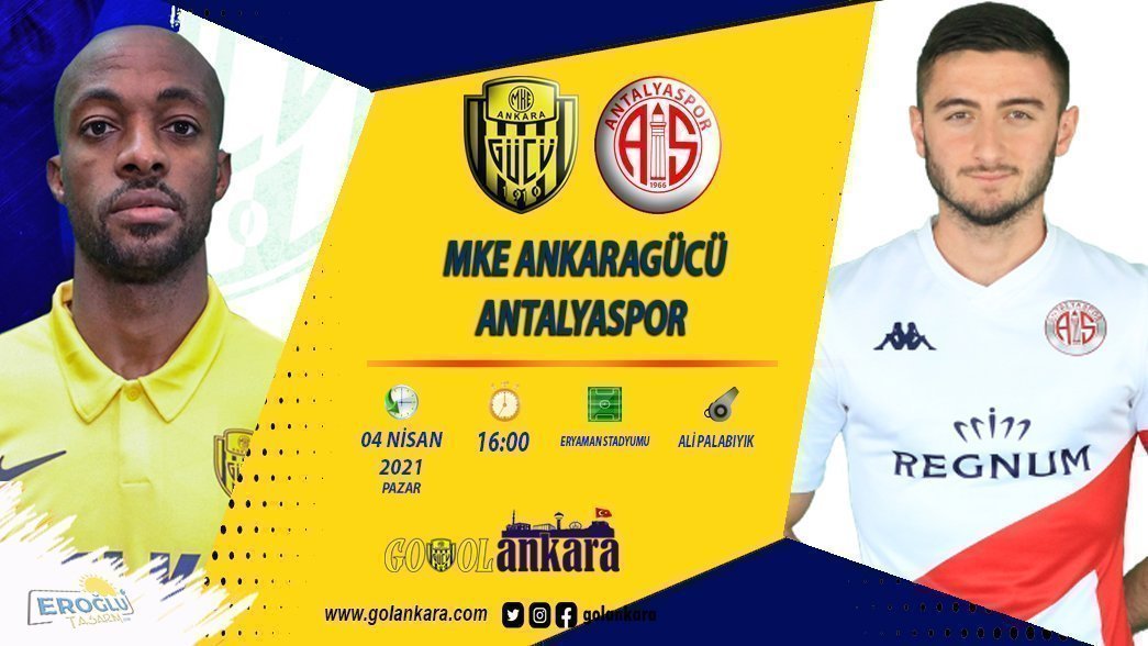 ANKARAGÜCÜ, ANTALYASPOR’U AĞIRLIYOR