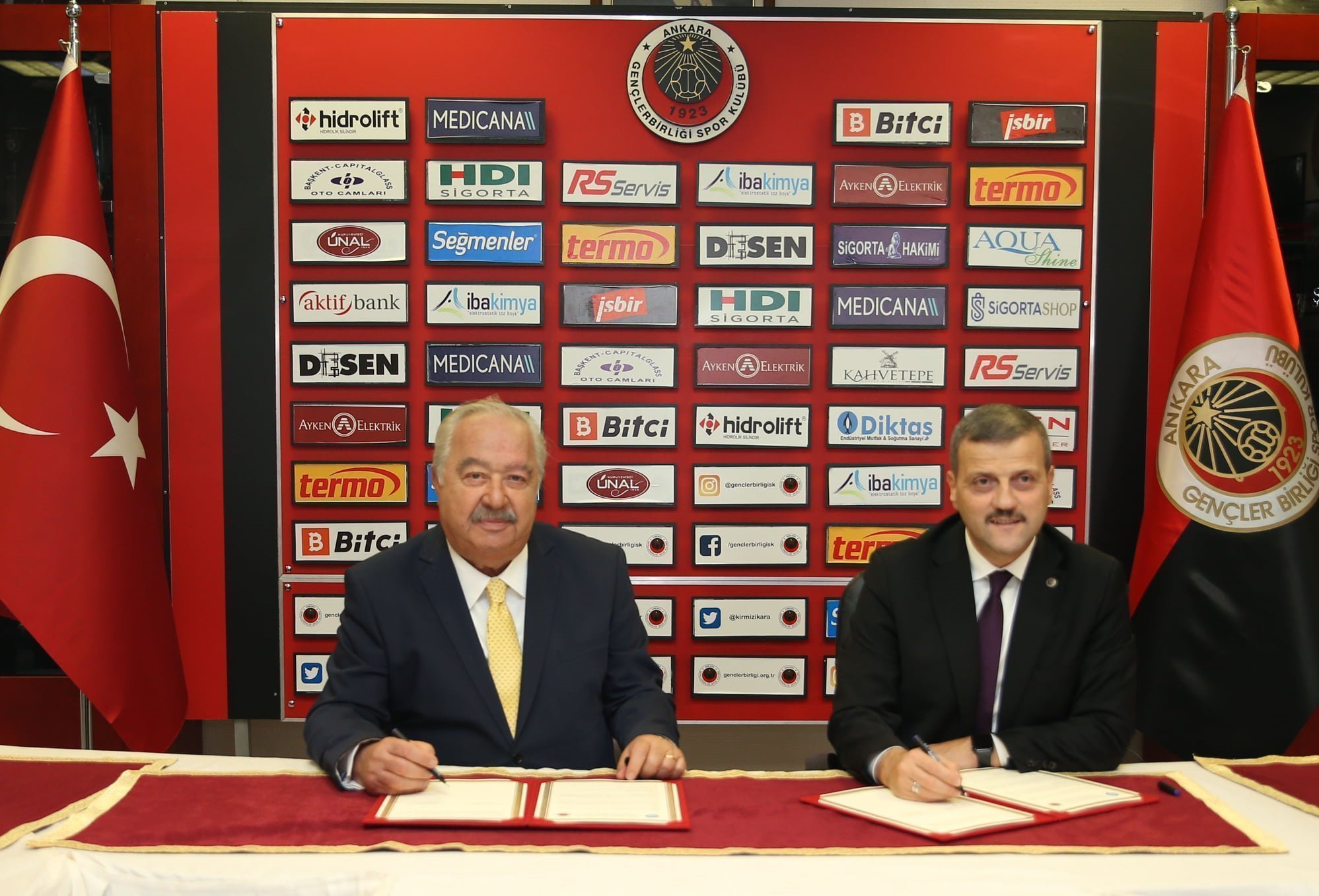 GENÇLERBİRLİĞİ İLE GAZİ ÜNİVERSİTESİ ARASINDA PROTOKOL İMZALANDI