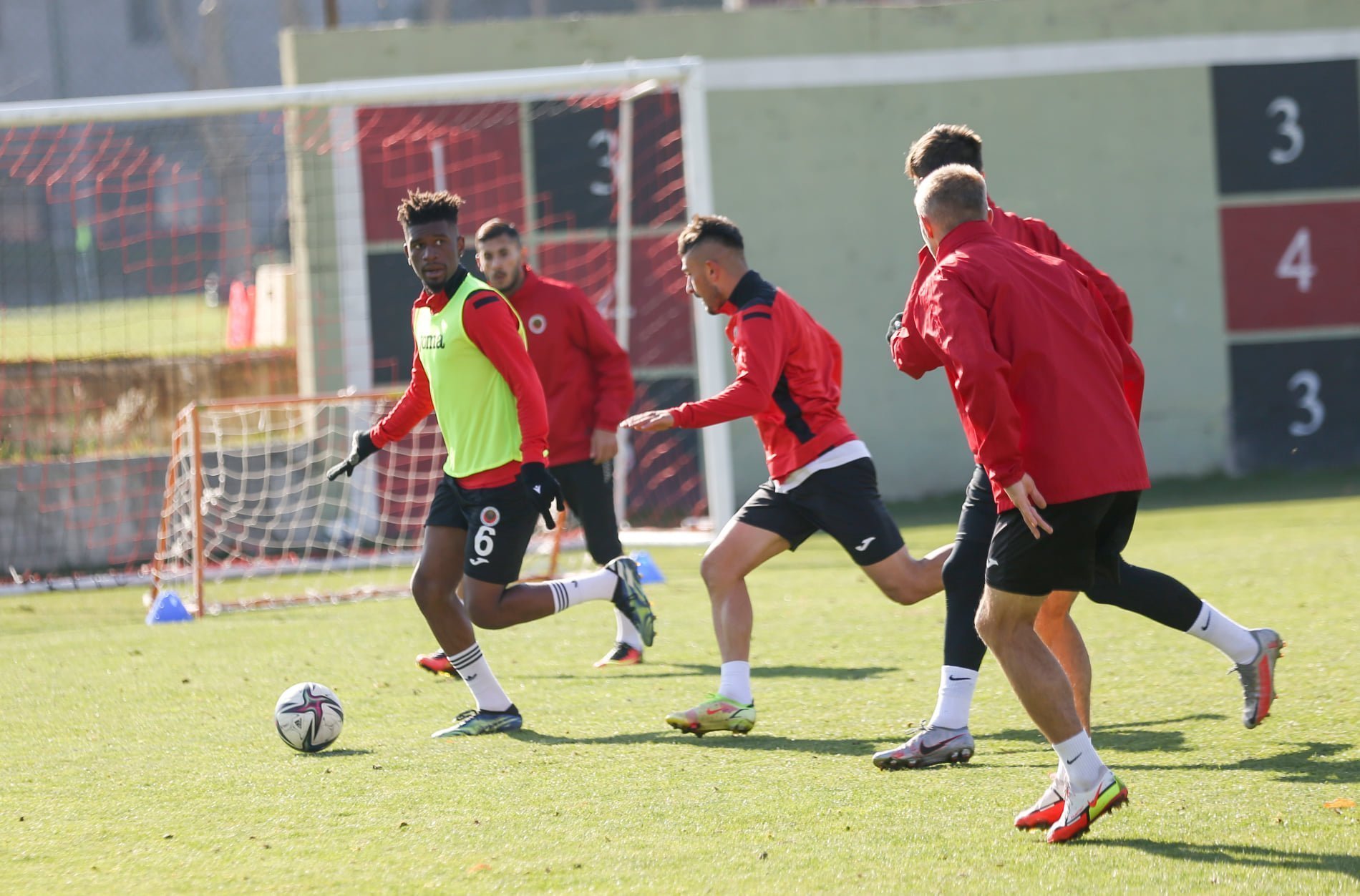 GENÇLERBİRLİĞİ TAKTİK ÇALIŞTI