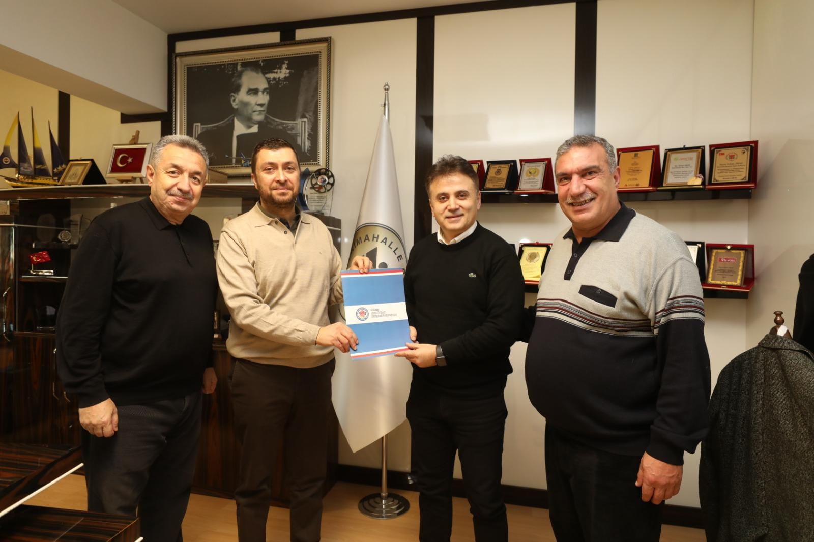 AASKF’DAN YENİMAHALLE BELEDİYESİNİ ZİYARET